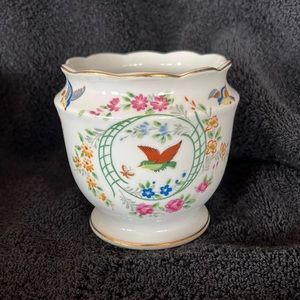 Small Vintage Hand Painted Vase #6729